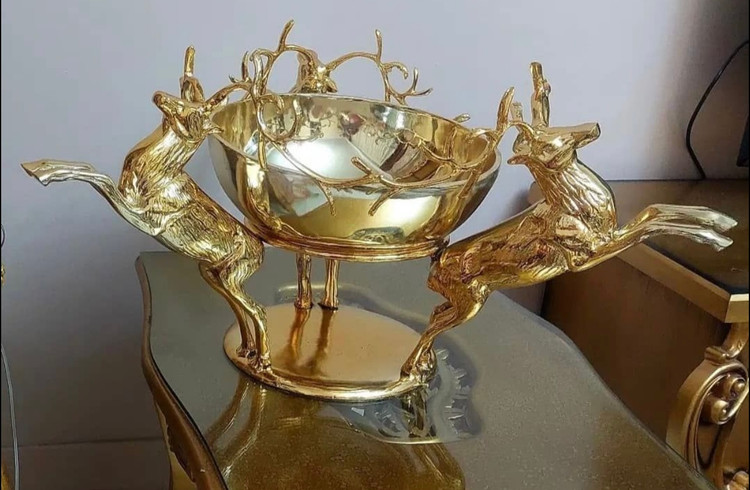 میوه خوری سه گوزن آلمینیومی