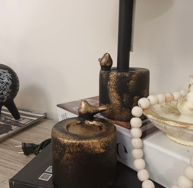 آباژور رومیزی پتینه مدرن