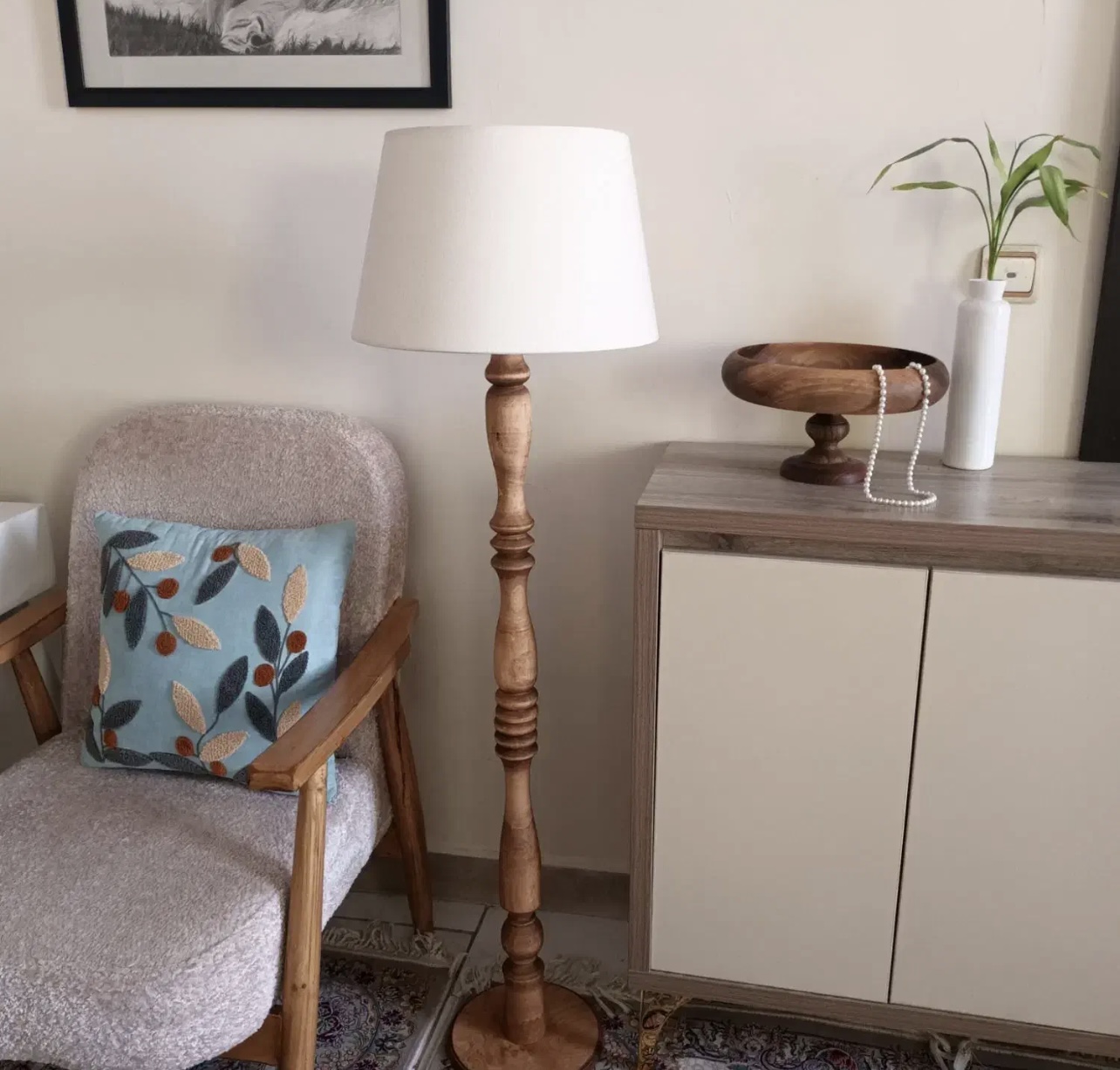 آباژور ایستاده پایه خراطی