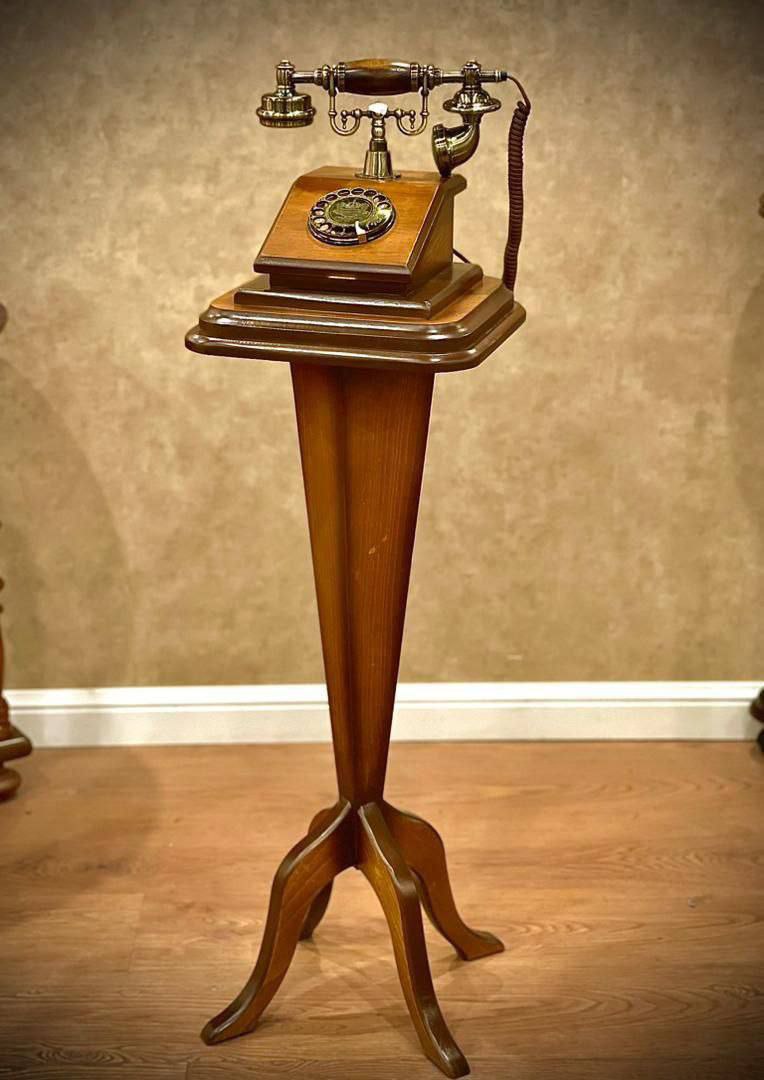 تلفن ایستاده چوبی گرند فون