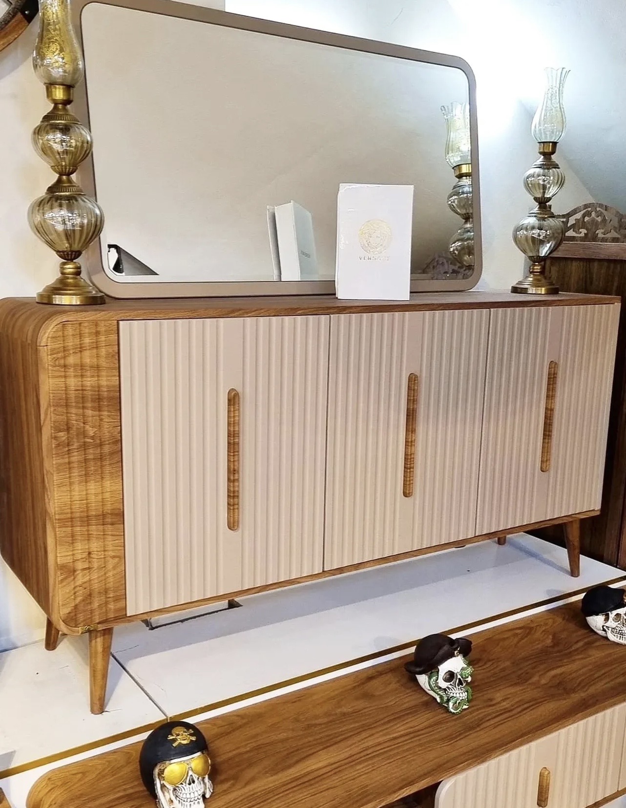 آینه کنسول میز تی وی جلومبلی کد ۳۲۸