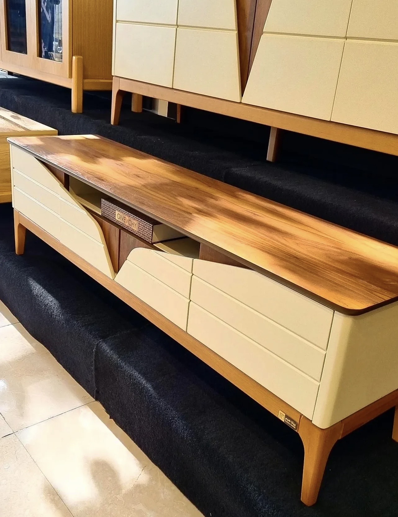 آینه کنسول میز تی وی جلومبلی مدل سورن