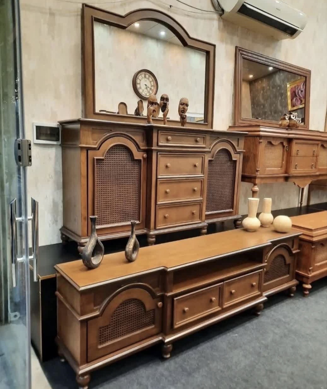 ست آینه کنسول میزتی وی کد۱۳۰