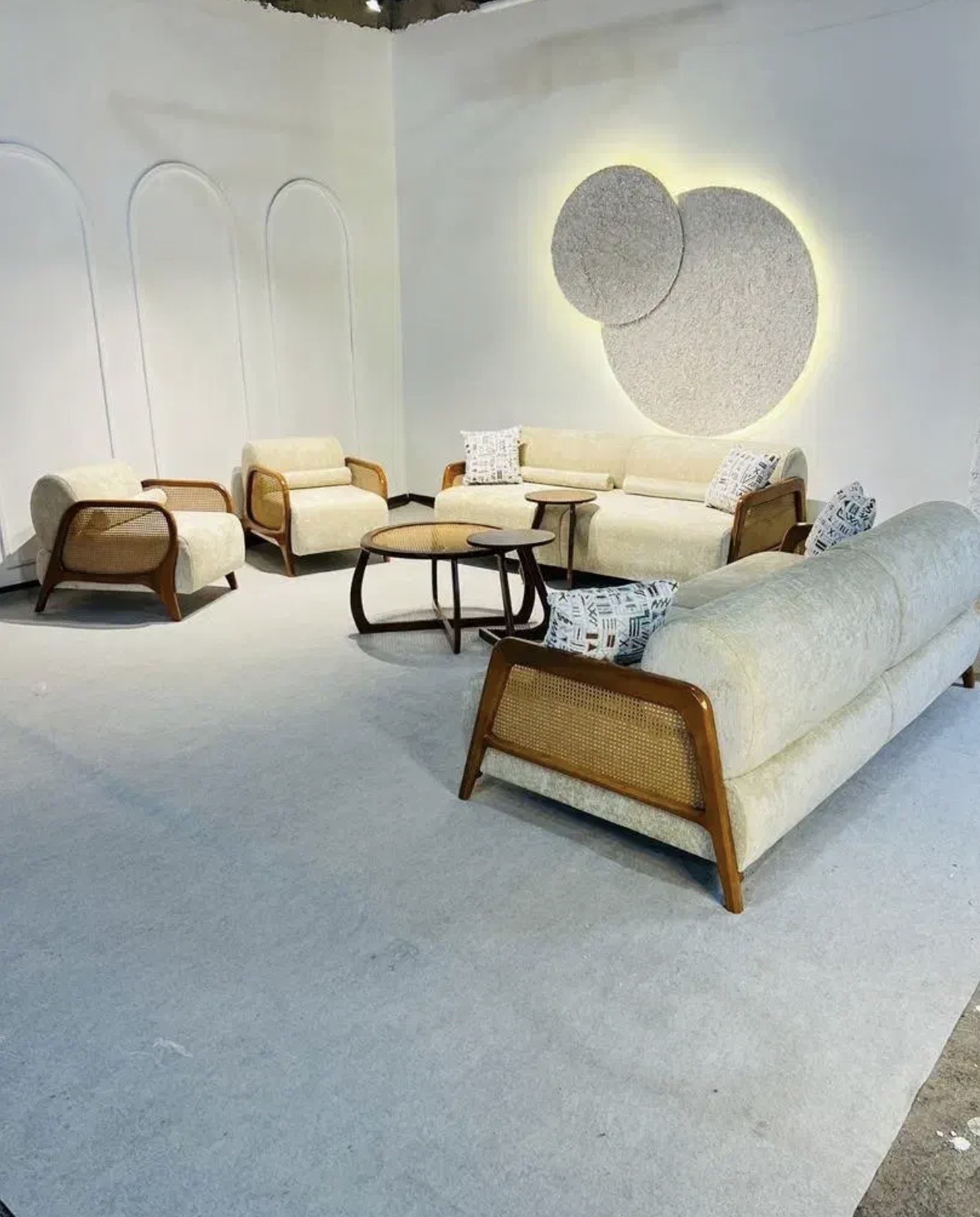 مبل  آداک حصیر بامبو