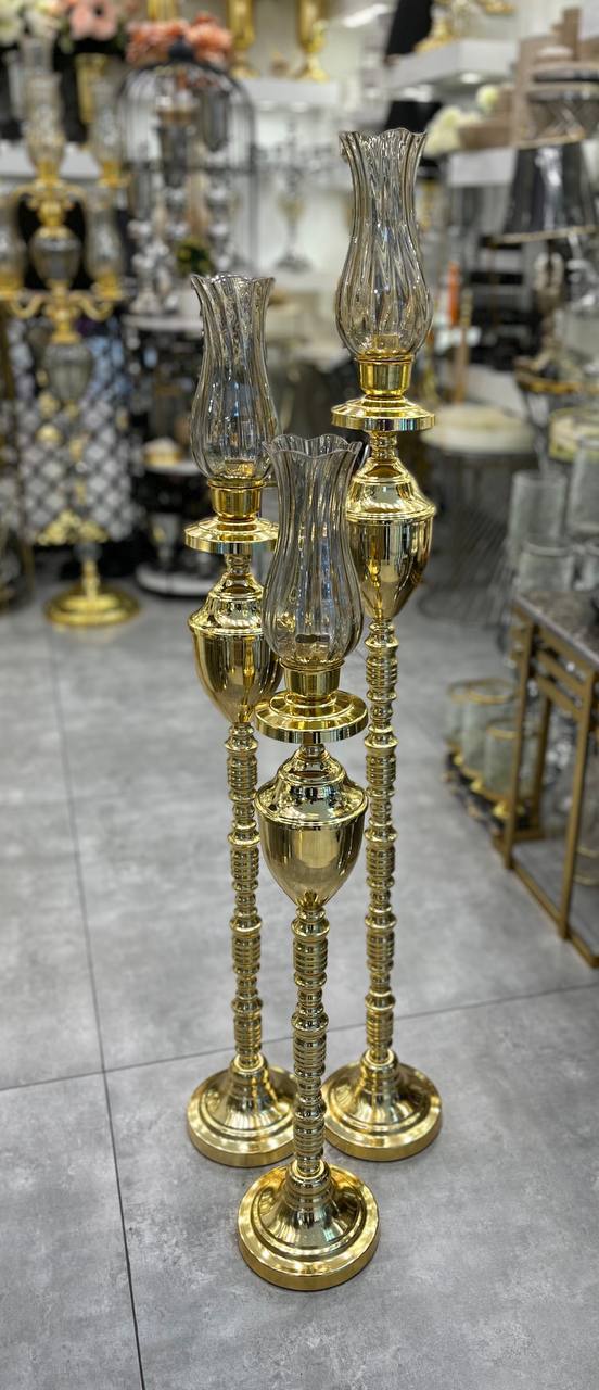 شمعدان کنار سالنی مدل لاله